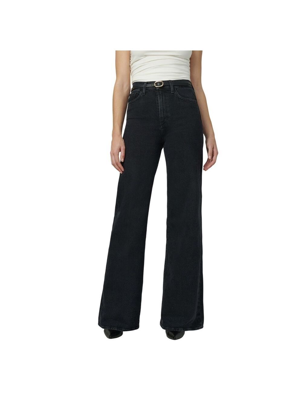 Joe's Jeans Black Wide Leg Flare Jeans
